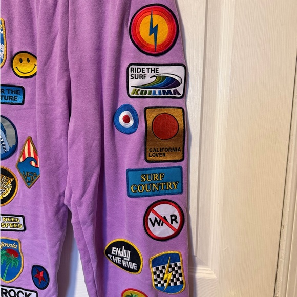 🆕Aviator Nation Patch Women Sweatpants - Picture 2 of 9